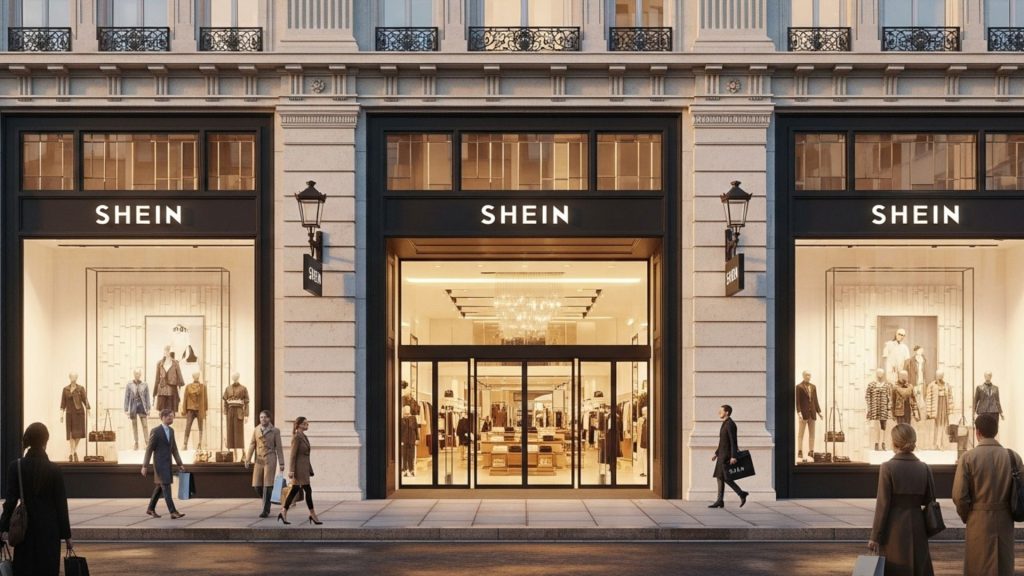 Shein boutique physique paris