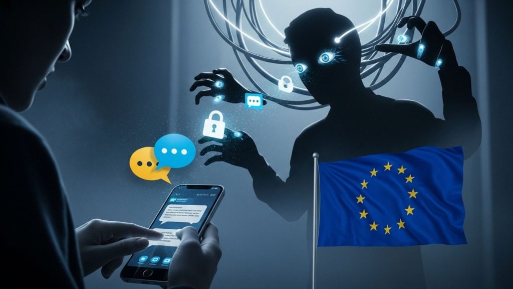Contrôle numérique des messages par l'UE projet Chat Control