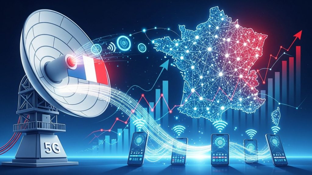 Augmentation de l'utilisation des données mobile en France
